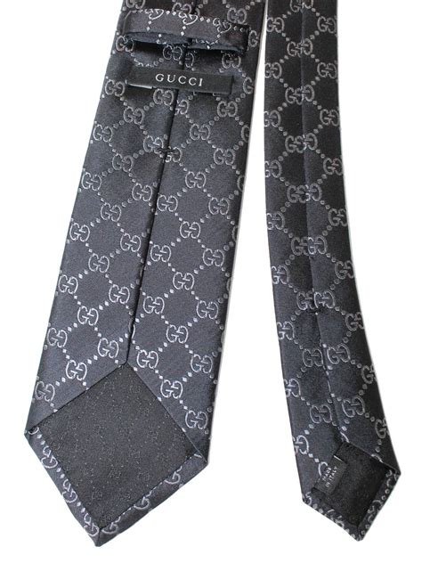 silver gucci tie|Gucci ties sale.